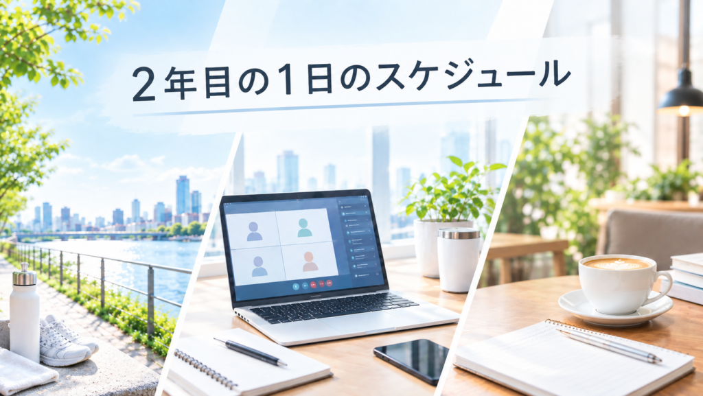 2年目の1日のスケジュール